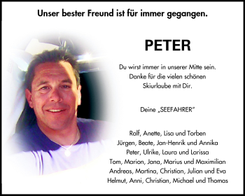 Traueranzeige von Peter Winter von Rüsselsheimer Echo, Groß-Gerauer-Echo, Ried Echo