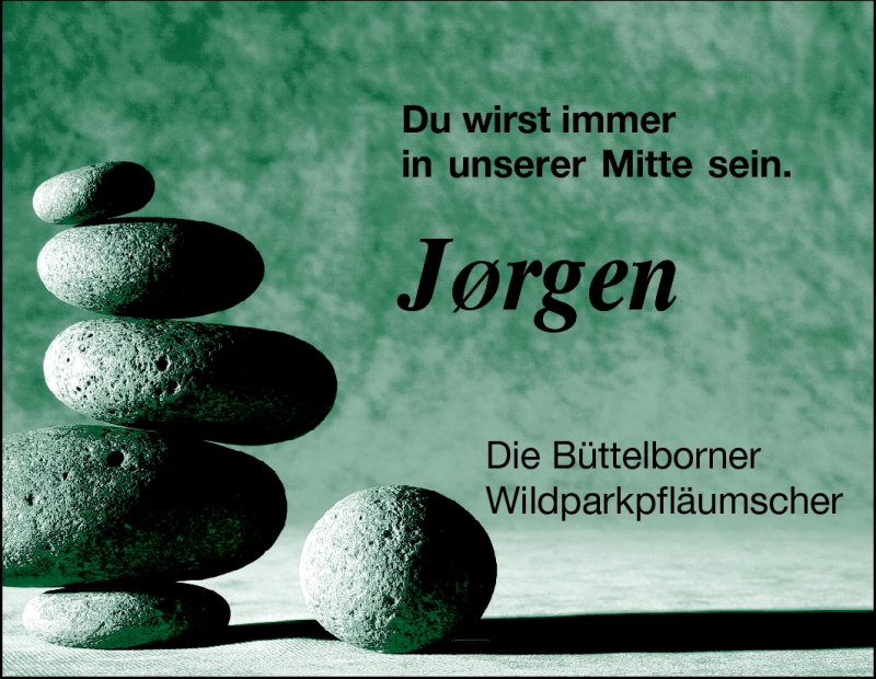  Traueranzeige für Jorgen Andersen Randrup vom 16.07.2011 aus Rüsselsheimer Echo, Groß-Gerauer-Echo, Ried Echo