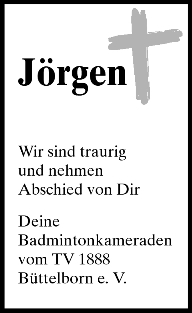  Traueranzeige für Jorgen Andersen Randrup vom 16.07.2011 aus Rüsselsheimer Echo, Groß-Gerauer-Echo, Ried Echo
