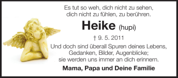 Traueranzeige von Heike Birli von Echo-Zeitungen (Gesamtausgabe)