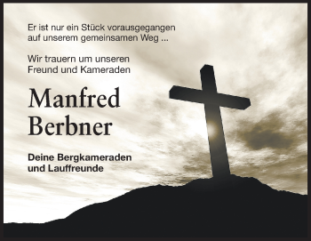 Traueranzeige von Manfred Berbner von Echo-Zeitungen (Gesamtausgabe)