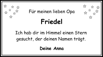 Traueranzeige von Karl Friedrich Meyer von Starkenburger Echo