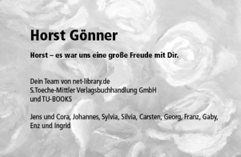 Traueranzeige von Horst Gönner von Trauerportal Echo Online