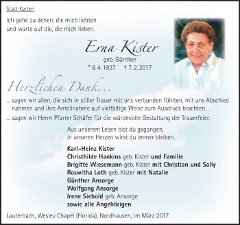 Traueranzeige von geb Günther von VRM Trauer