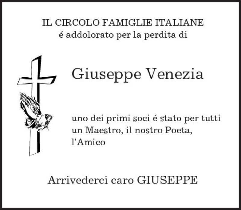  Traueranzeige für Giuseppe Venezia vom 29.07.2017 aus Trauerportal Echo Online