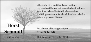 Traueranzeige von Irma Schmidt von vrm-trauer