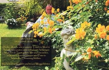 Traueranzeige von Peter Scheld von vrm-trauer