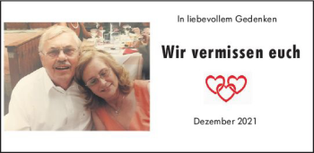 Traueranzeige von Wir vermissen euch  von vrm-trauer