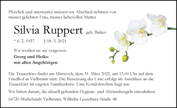 Traueranzeige von mit allen Angehörigen von vrm-trauer