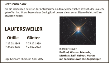 Traueranzeige von Günter  von vrm-trauer Allgemeine  Zeitung Ingelheim-Bingen