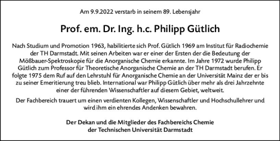 Traueranzeige von Philipp Gütlich von vrm-trauer Darmstädter Echo