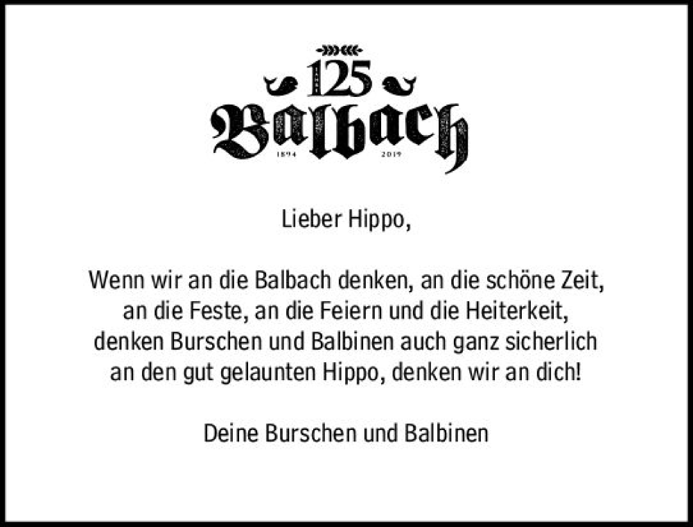  Traueranzeige für Ingo Herrmann vom 29.12.2023 aus Hinterländer Anzeiger