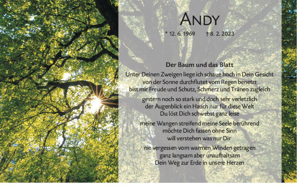  Traueranzeige für Andreas Ananiadis vom 08.02.2024 aus Wetzlarer Neue Zeitung