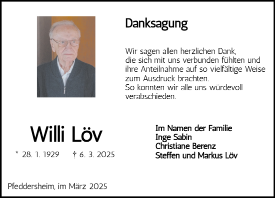 Traueranzeige von Christiane Berenz von Wormser Zeitung