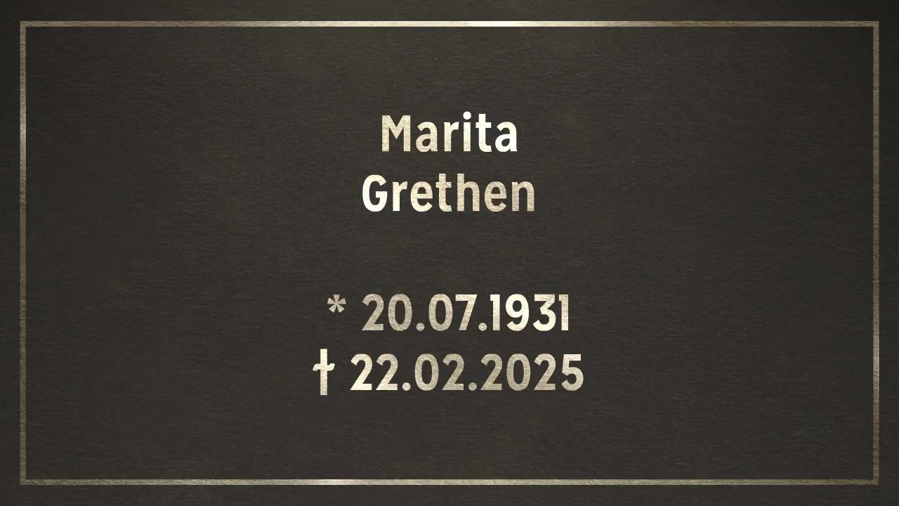 Video zur Traueranzeige 1