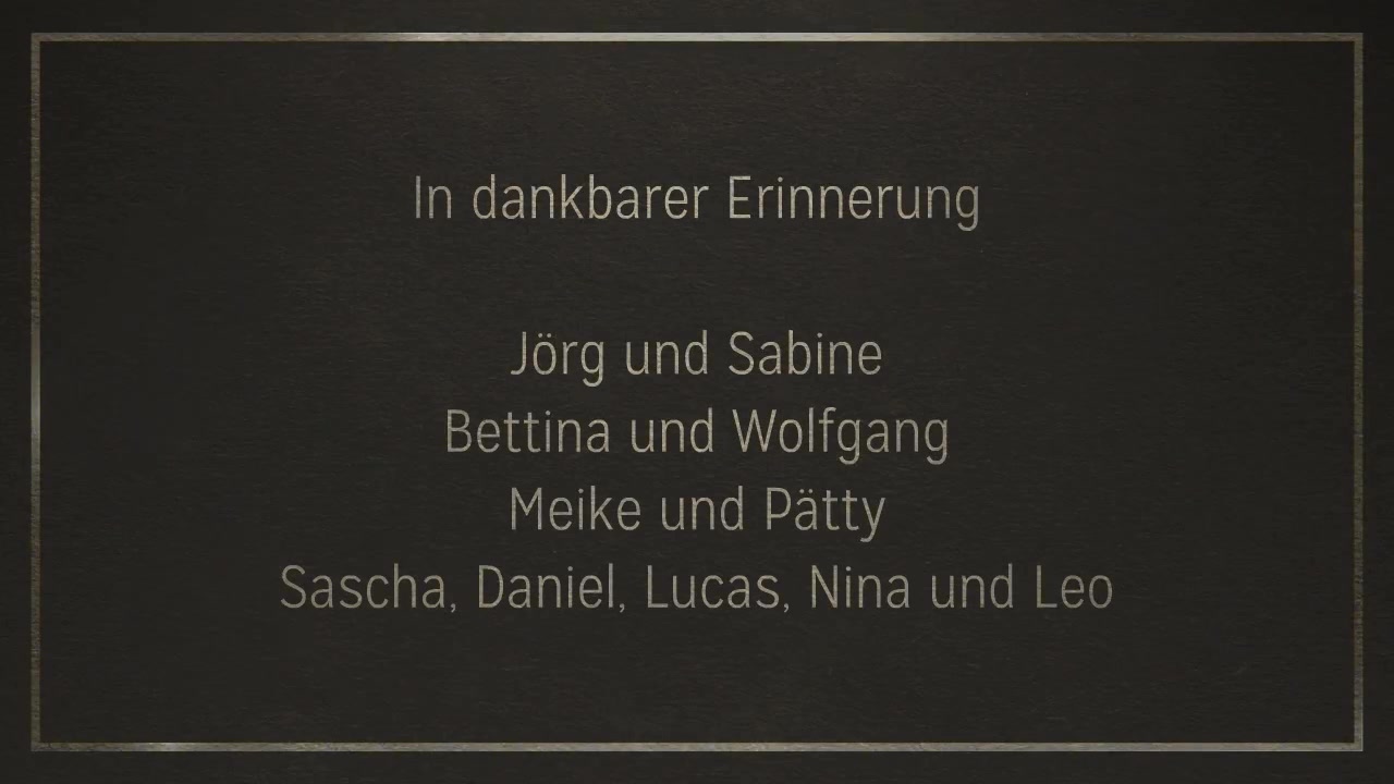 Video zur Traueranzeige 2